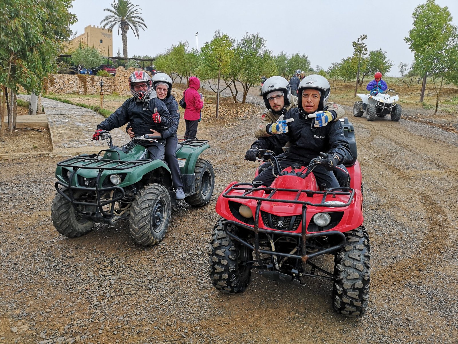 Piscine et chaises longues